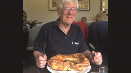 The Giant Yorkshire Pudding from The Crooked Billet